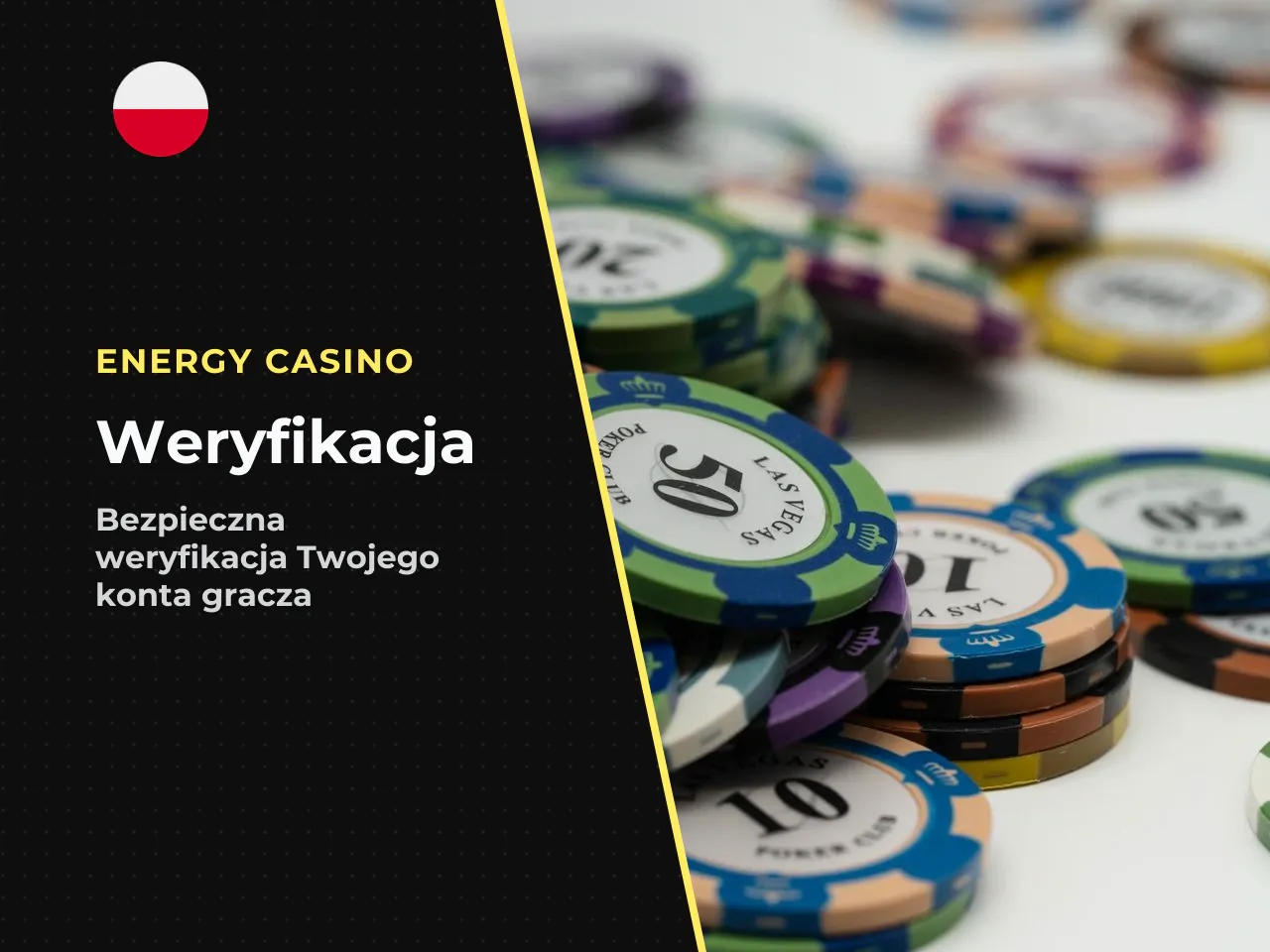 Weryfikacja konta i pierwsza wpłata. Energy Casino, jako operator licencjonowany przez MGA, stosuje procedurę KYC (Know Your Customer) wymaganą przez regulatora. Weryfikacja staje się obowiązkowa najc