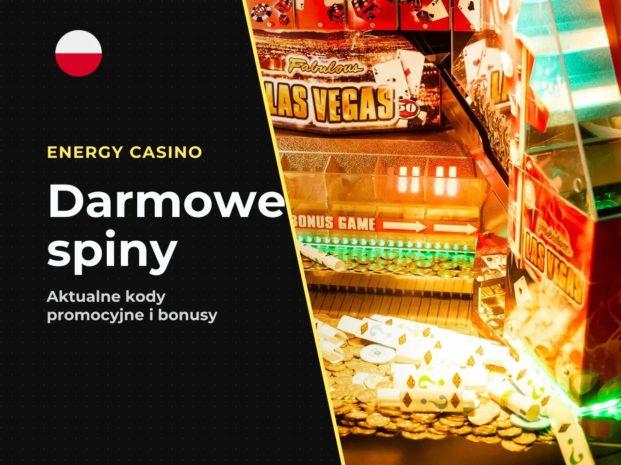 Gdzie szukać aktualnego energy casino free spins code. Wiarygodnym źródłem pozyskania działającego **energy casino free spins code** są zawsze: oficjalna zakładka „Promotions" na stronie kasyna, bezpo