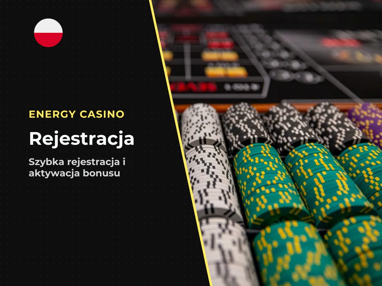 Rejestracja konta i aktywacja promocji. 1