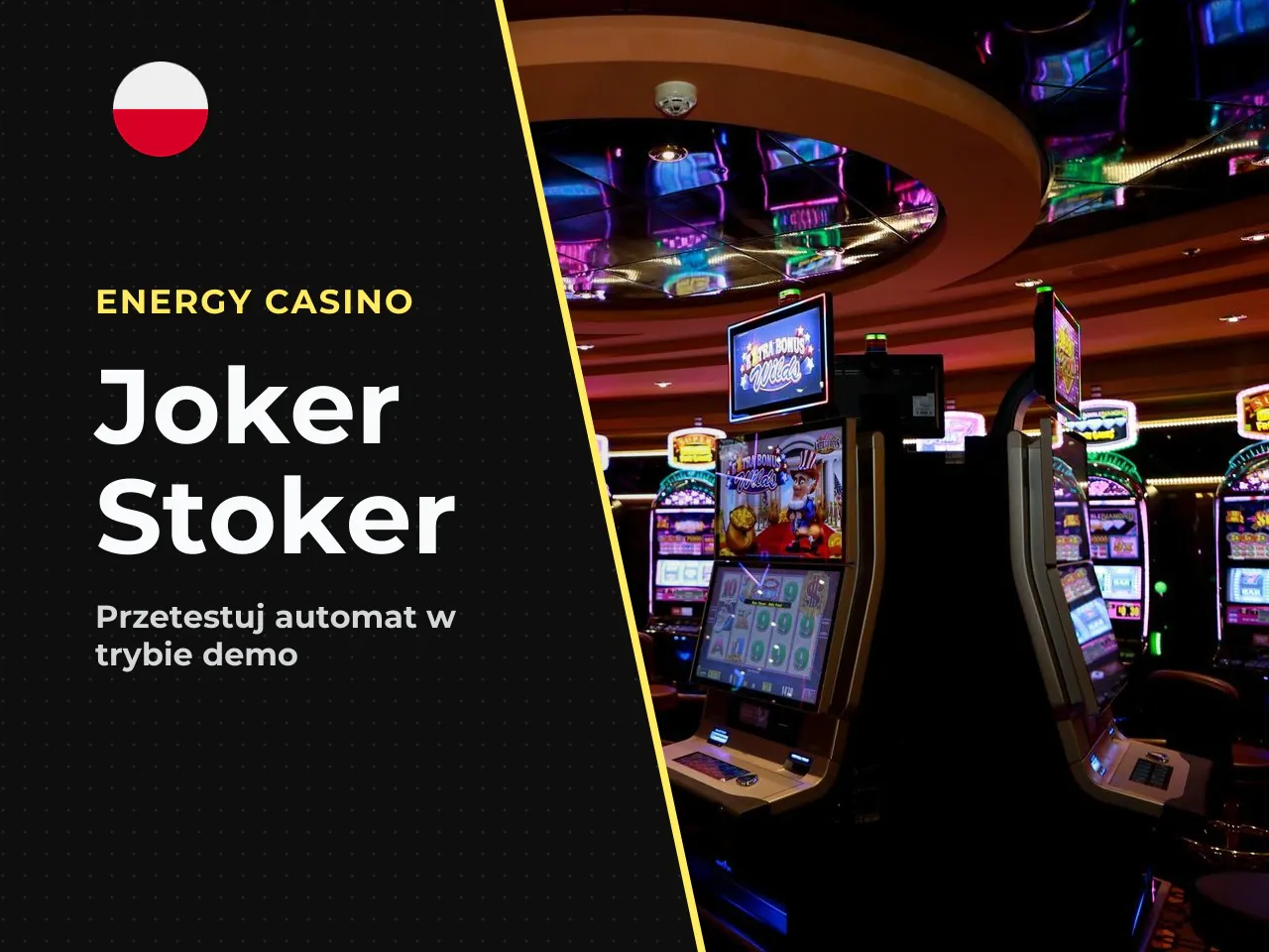 Joker Stoker demo i gra za darmo. Każdy odpowiedzialny gracz 18+ powinien rozważyć uruchomienie specjalnego modułu demo, w którym platforma automatycznie użycza fikcyjnego salda. Pozwala to poznać peł
